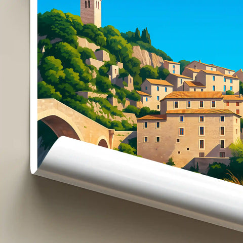 Affiche - Olargues