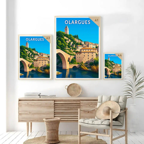 Affiche - Olargues