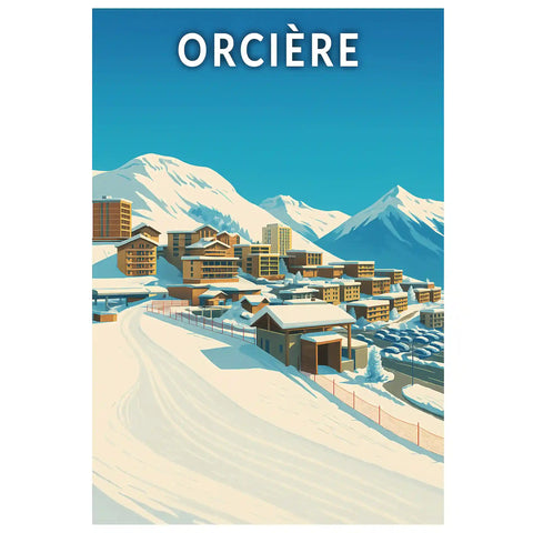 Affiche - Orcière
