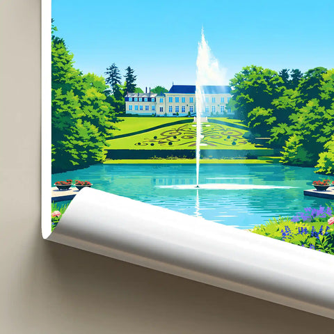 Affiche - Orléans - Parc Floral