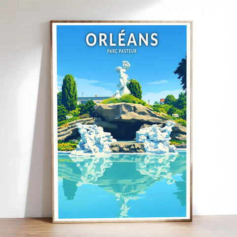 Affiche - Orléans - Parc Pasteur