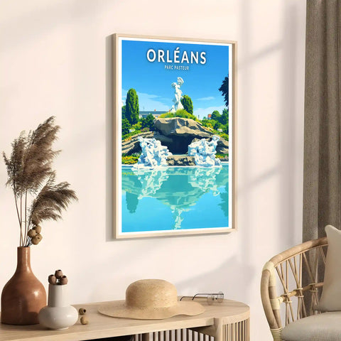 Affiche - Orléans - Parc Pasteur