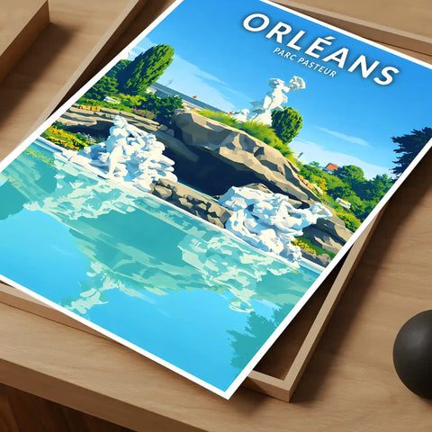 Affiche - Orléans - Parc Pasteur