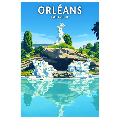 Affiche - Orléans - Parc Pasteur
