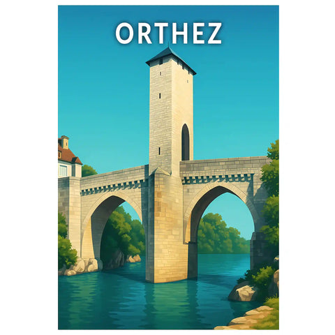 Affiche - Orthez