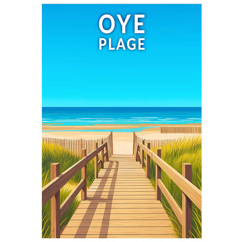 Affiche - Oye-Plage