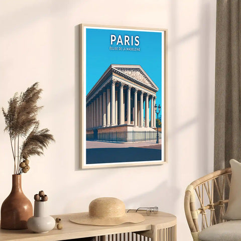 Affiche - Paris - Église de la Madeleine
