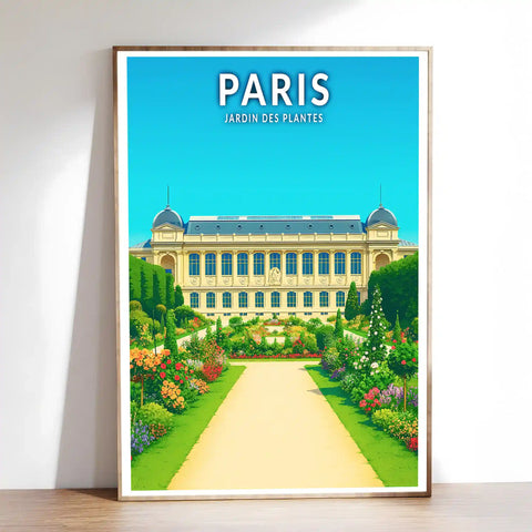 Affiche - Paris - Jardin des Plantes