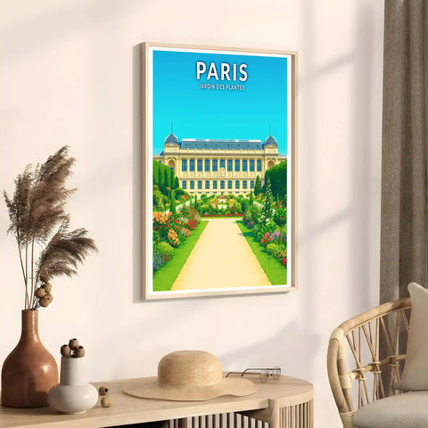 Affiche - Paris - Jardin des Plantes