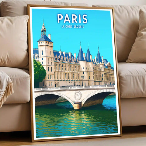 Affiche - Paris - La Conciergerie