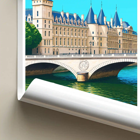 Affiche - Paris - La Conciergerie