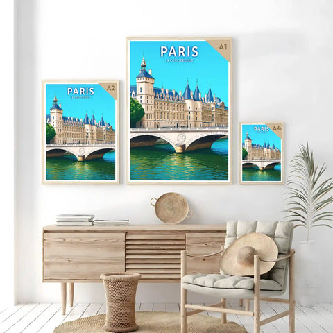 Affiche - Paris - La Conciergerie