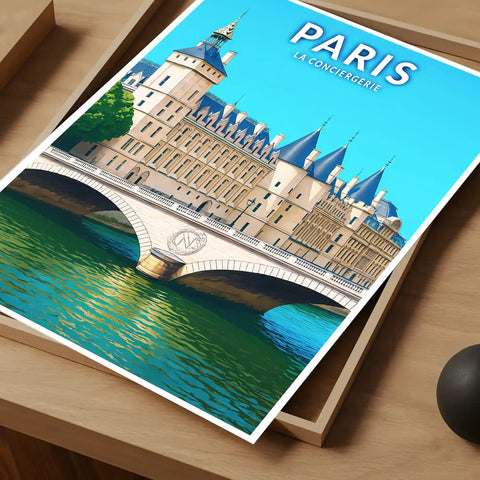 Affiche - Paris - La Conciergerie