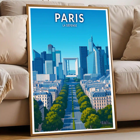Affiche - Paris - La Défense