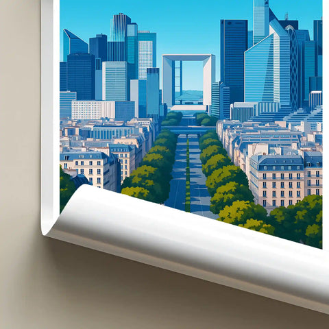 Affiche - Paris - La Défense