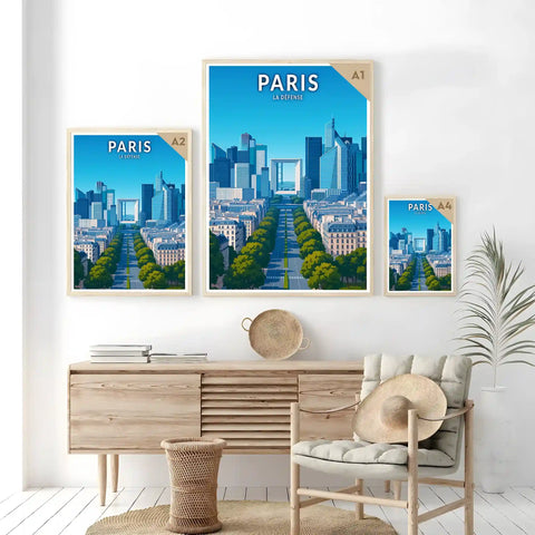 Affiche - Paris - La Défense