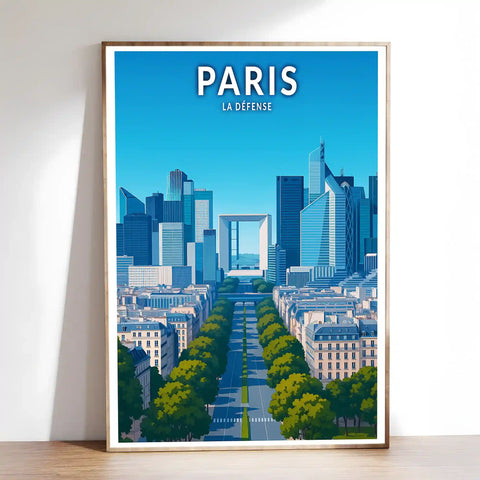 Affiche - Paris - La Défense