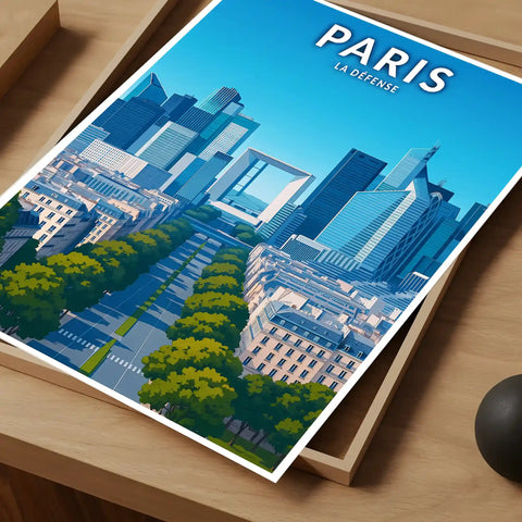 Affiche - Paris - La Défense