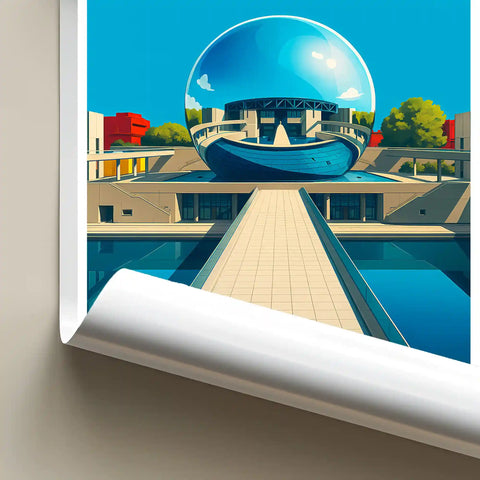 Affiche - Paris - La Villette