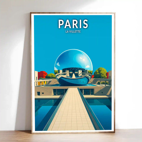 Affiche - Paris - La Villette
