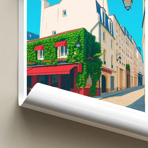 Affiche - Paris - Le Marais