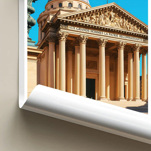 Affiche - Paris - Le Panthéon
