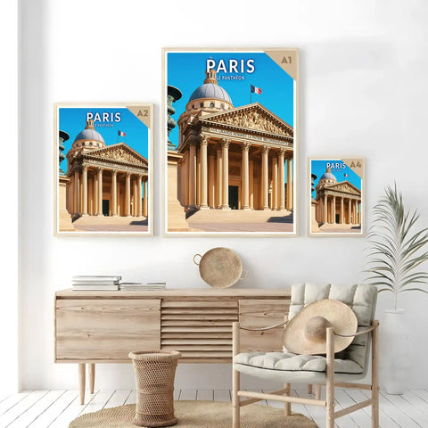 Affiche - Paris - Le Panthéon