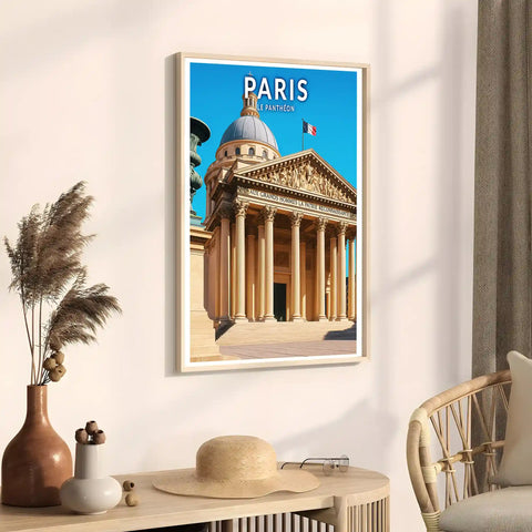 Affiche - Paris - Le Panthéon