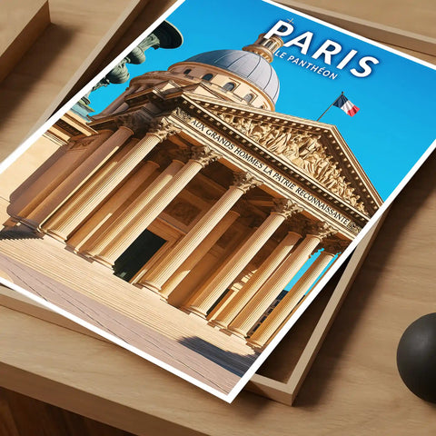 Affiche - Paris - Le Panthéon