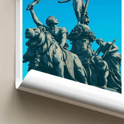 Affiche - Paris - Le Triomphe de la République