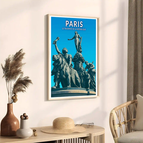 Affiche - Paris - Le Triomphe de la République