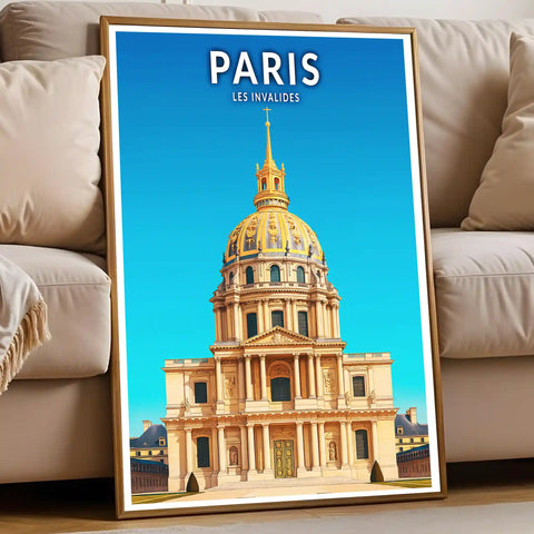 Affiche - Paris - Les Invalides