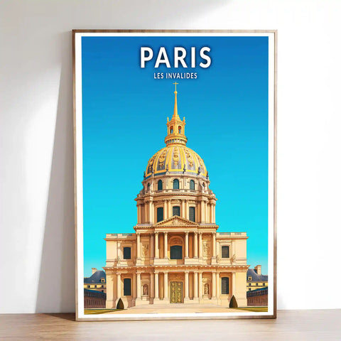 Affiche - Paris - Les Invalides
