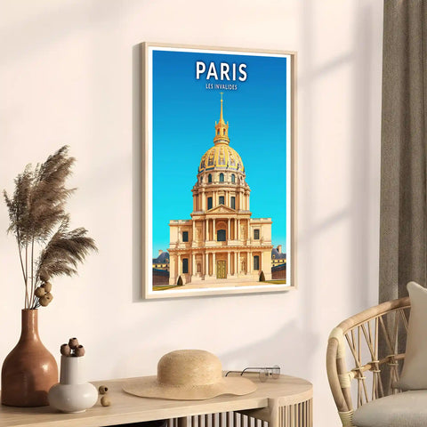 Affiche - Paris - Les Invalides
