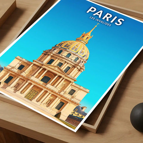 Affiche - Paris - Les Invalides