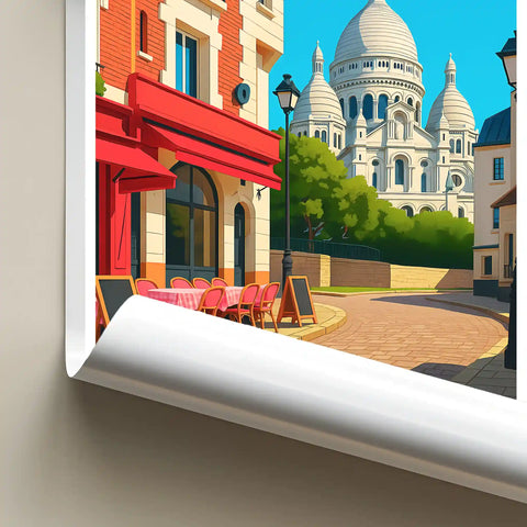 Affiche - Paris - Montmartre