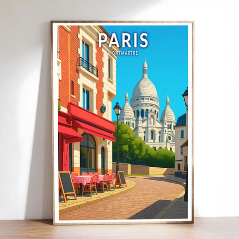 Affiche - Paris - Montmartre