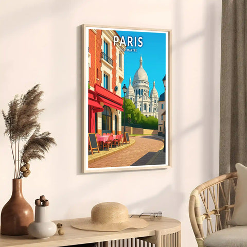 Affiche - Paris - Montmartre