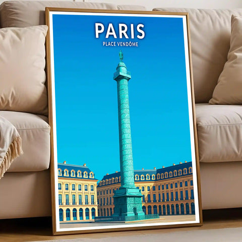 Affiche - Paris - Place Vendôme