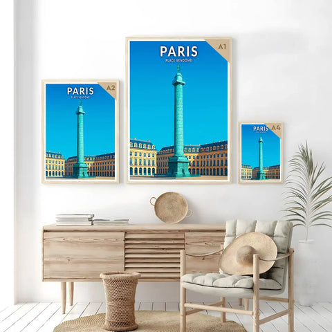 Affiche - Paris - Place Vendôme