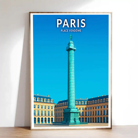 Affiche - Paris - Place Vendôme