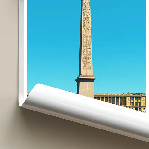 Affiche - Paris - Place de la Concorde