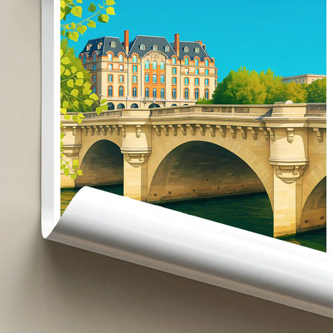 Affiche - Paris - Pont Neuf