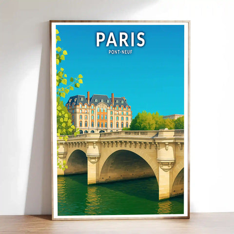Affiche - Paris - Pont Neuf