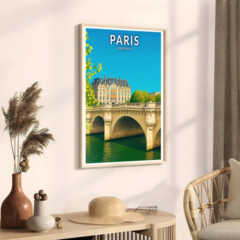 Affiche - Paris - Pont Neuf