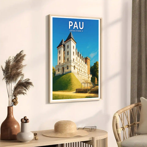 Affiche - Pau - Château d'Henri IV