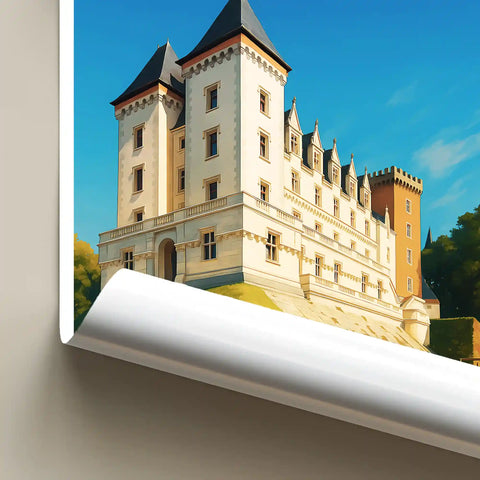 Affiche - Pau - Château d'Henri IV