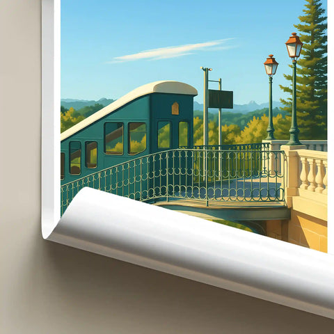 Affiche - Pau - Le Funiculaire