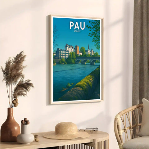 Affiche - Pau - Le Gave