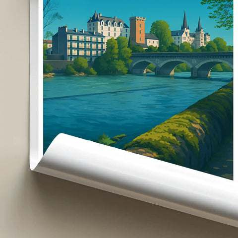 Affiche - Pau - Le Gave